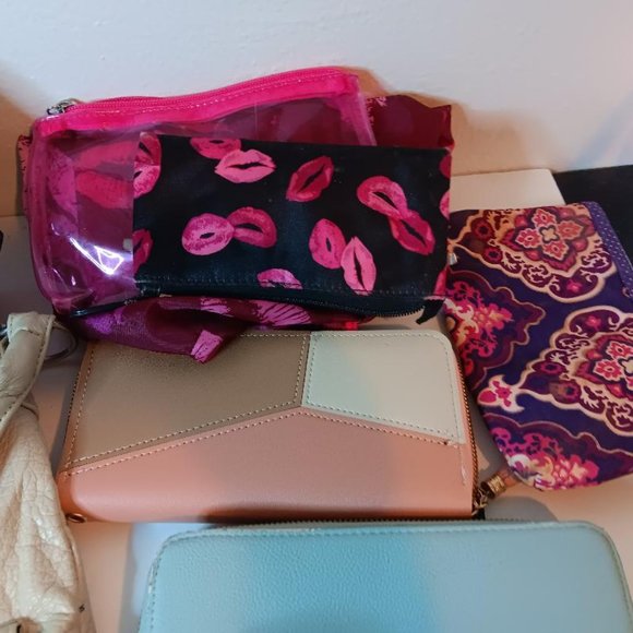 Lot of Purses and Wallets. Walmart Brand. One NWT and Rest Good Used Condition. - Picture 4 of 5